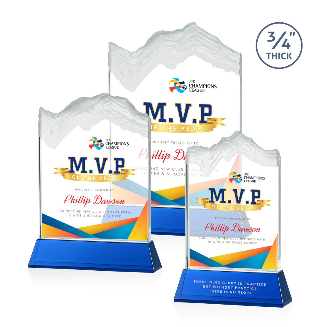 Kilimanjaro VividPrint™ Award on Newhaven - Blue 10