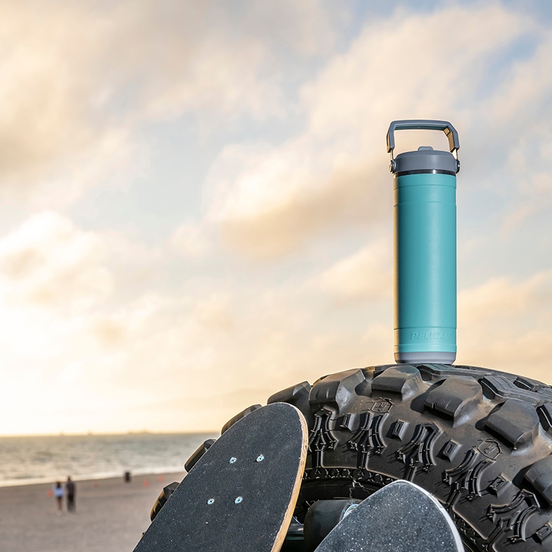 Pelican Pacific™ 26 oz. Recycled Double Wall Stainless Steel Water Bottle 89
