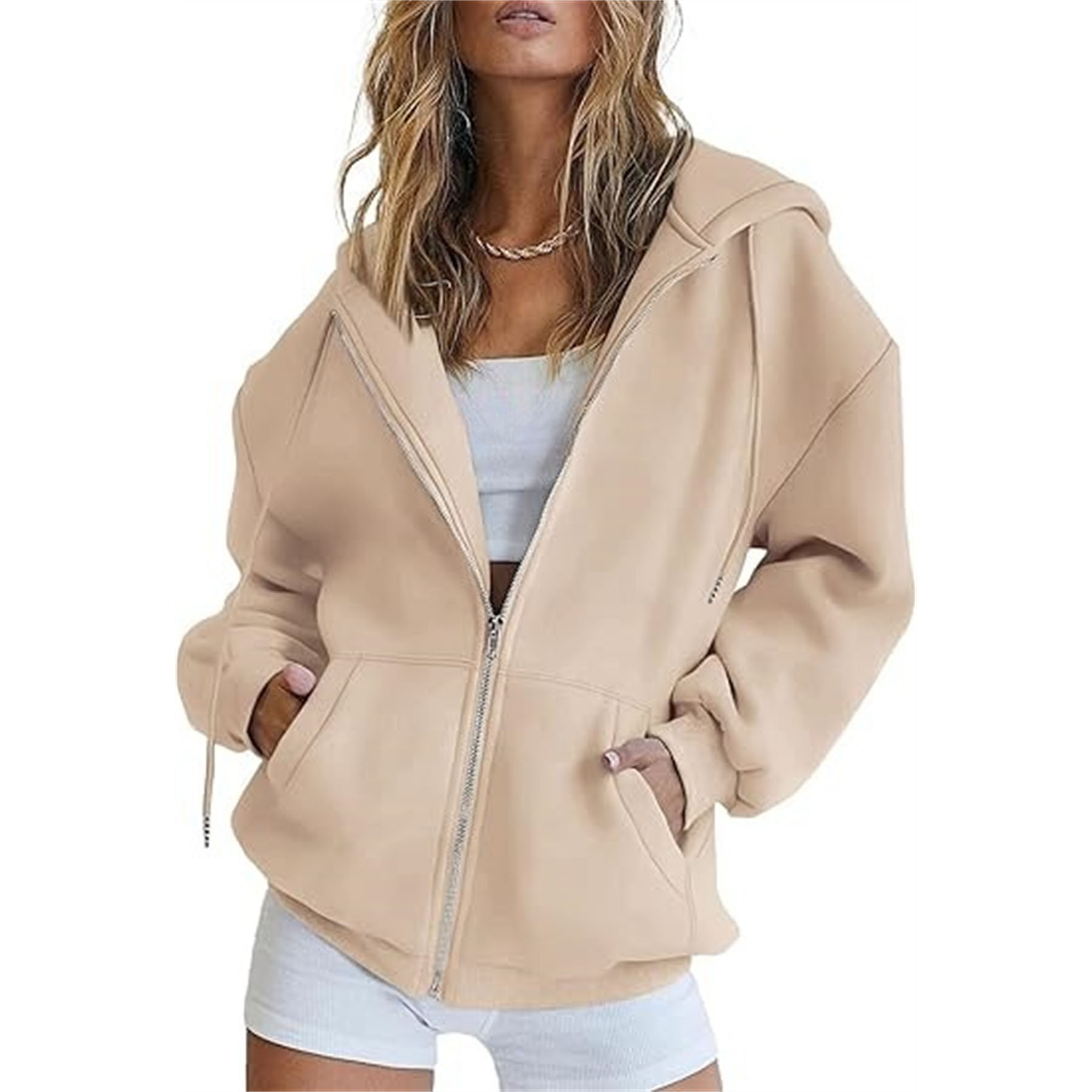 Women's Hoodies Casual Long Sleeve Track Jacket 7