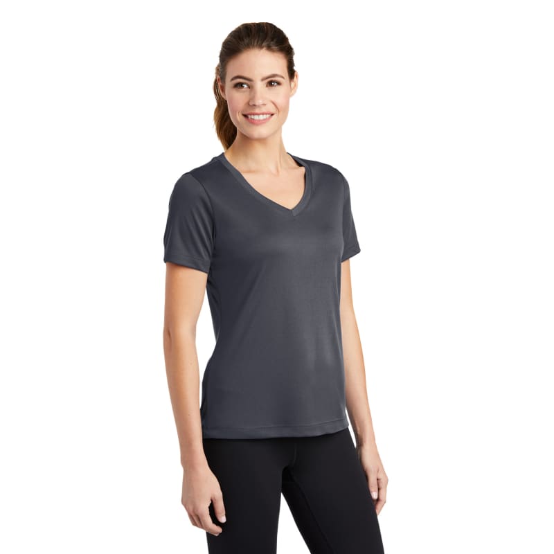 Sport-Tek Women's PosiCharge Competitor V-Neck Tee. 112