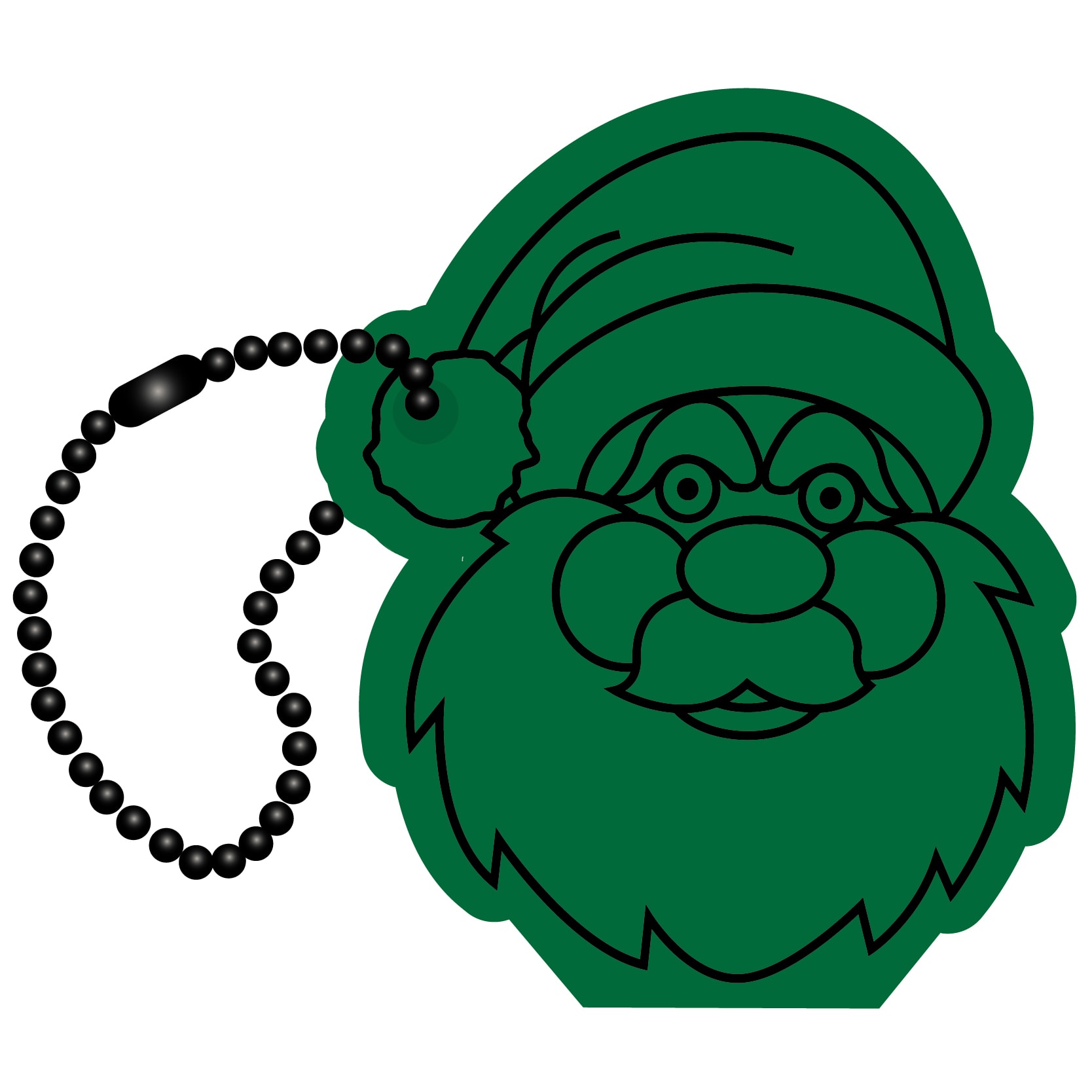 Santa Key Tag 9