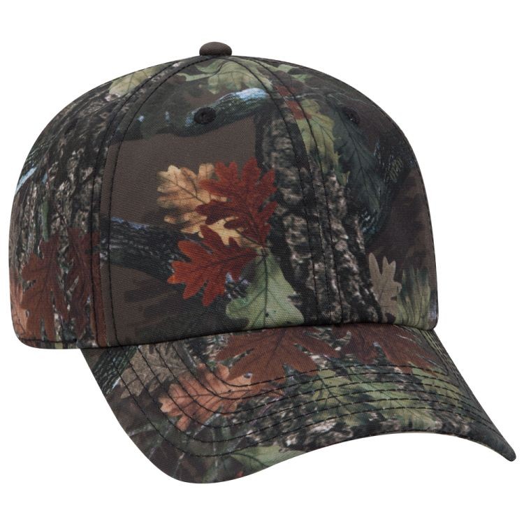 OTTO CAP® Camouflage 6 Panel Low Profile Baseball Cap 9