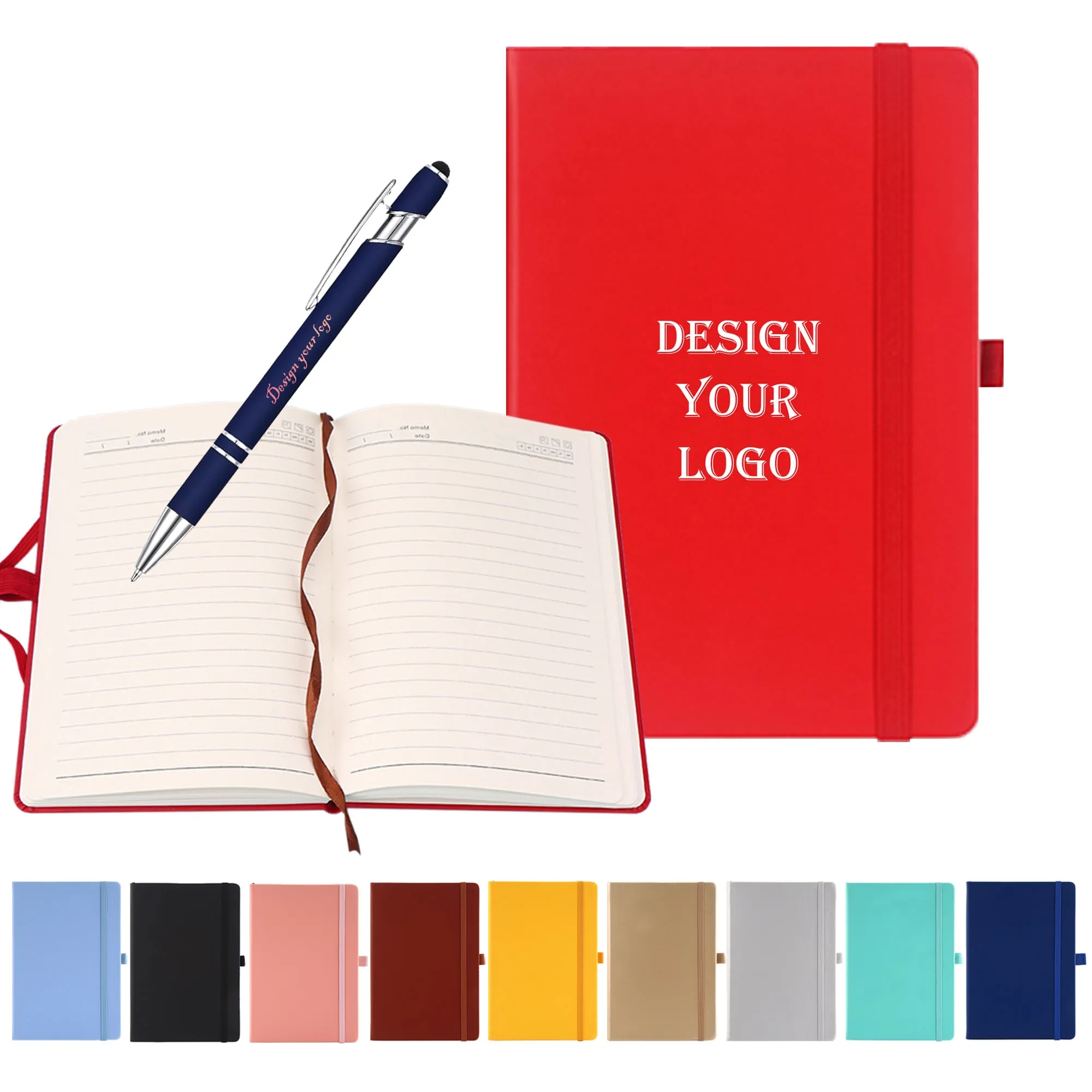 Notebook With Ballpoint Pen And Stylus Tip 2