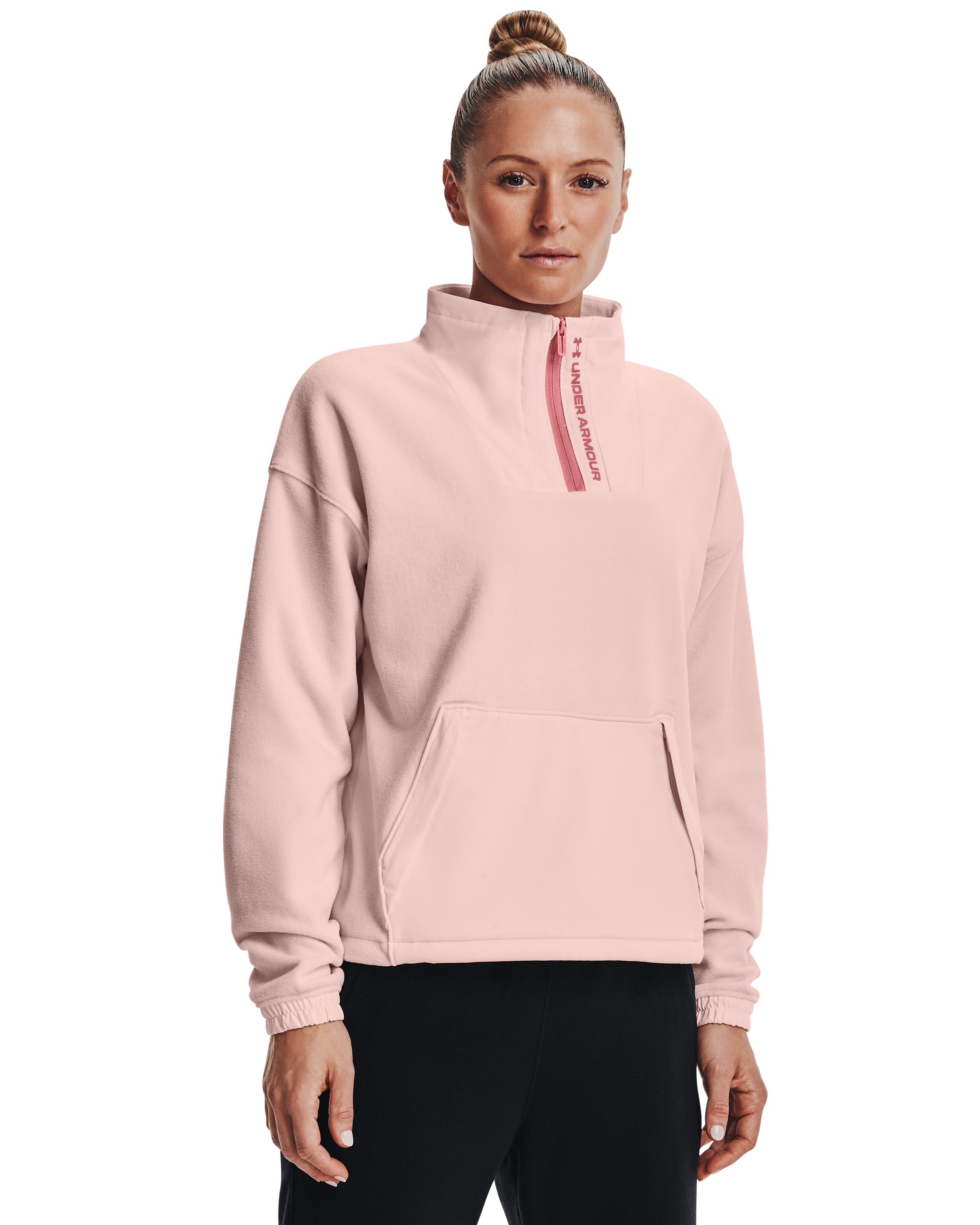 Women's UA RUSH Fleece Zip Hoodie 2