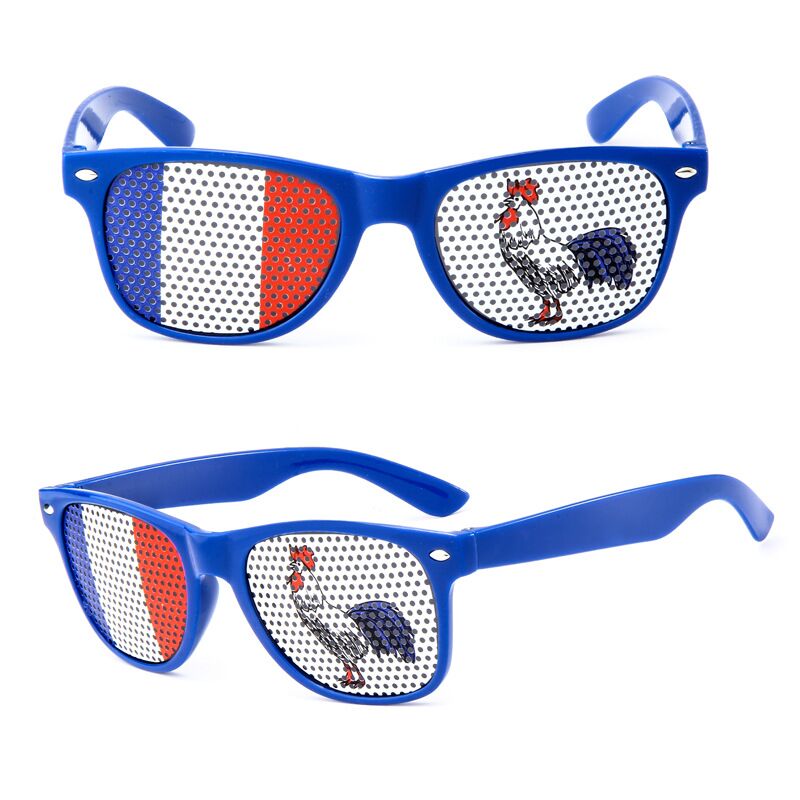 Retro Lens Sticker Sunglasses 2