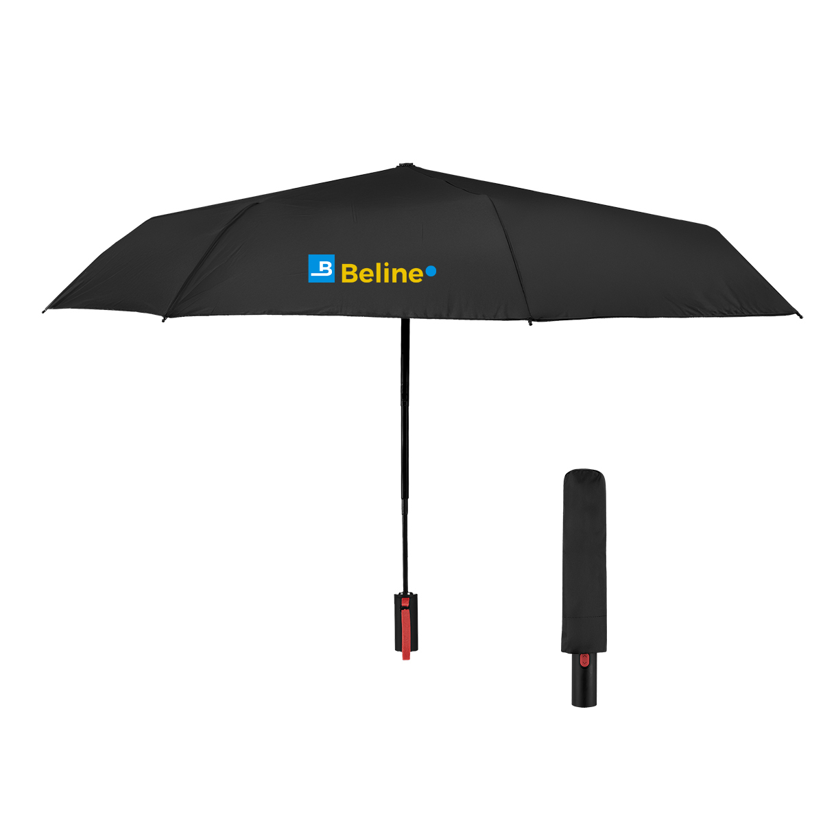 42" Arc rPET Telescopic Folding Umbrella 5