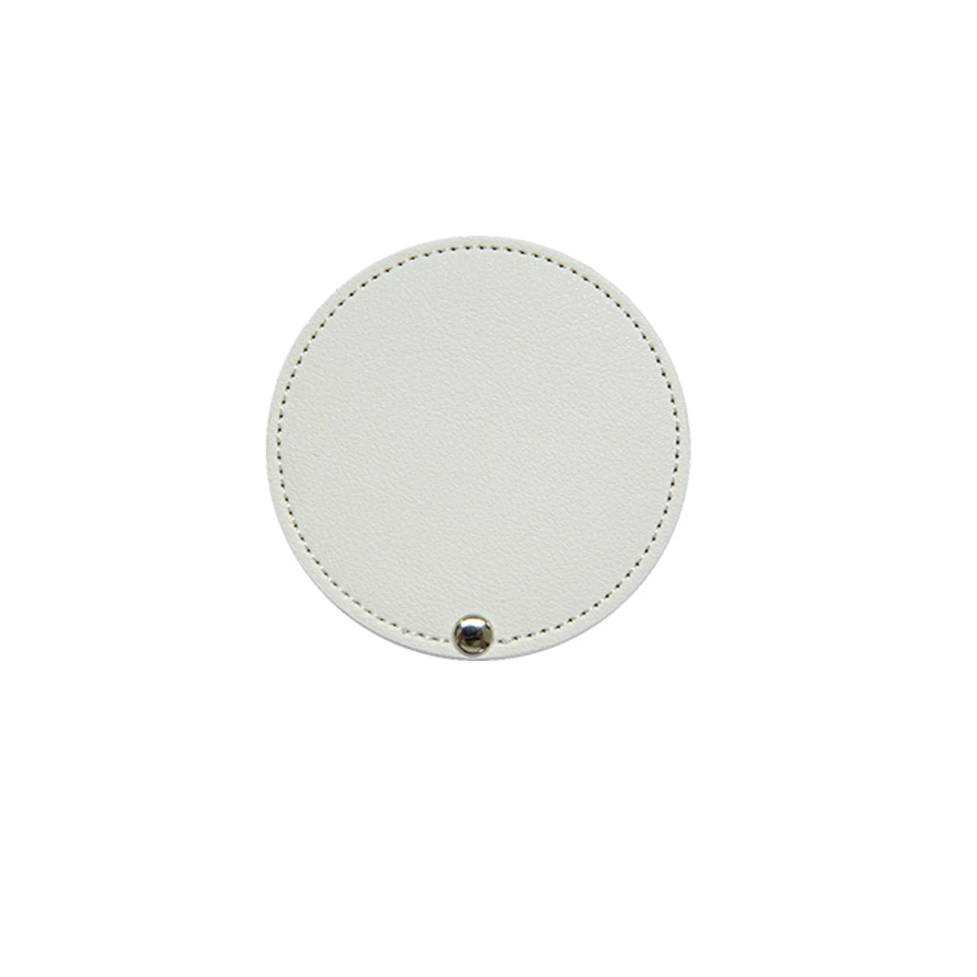Elegant Mini PU Leather Single-sided Makeup Mirror 10
