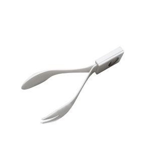 2 in 1 Natural Wooden Spork Spoon and Fork 6
