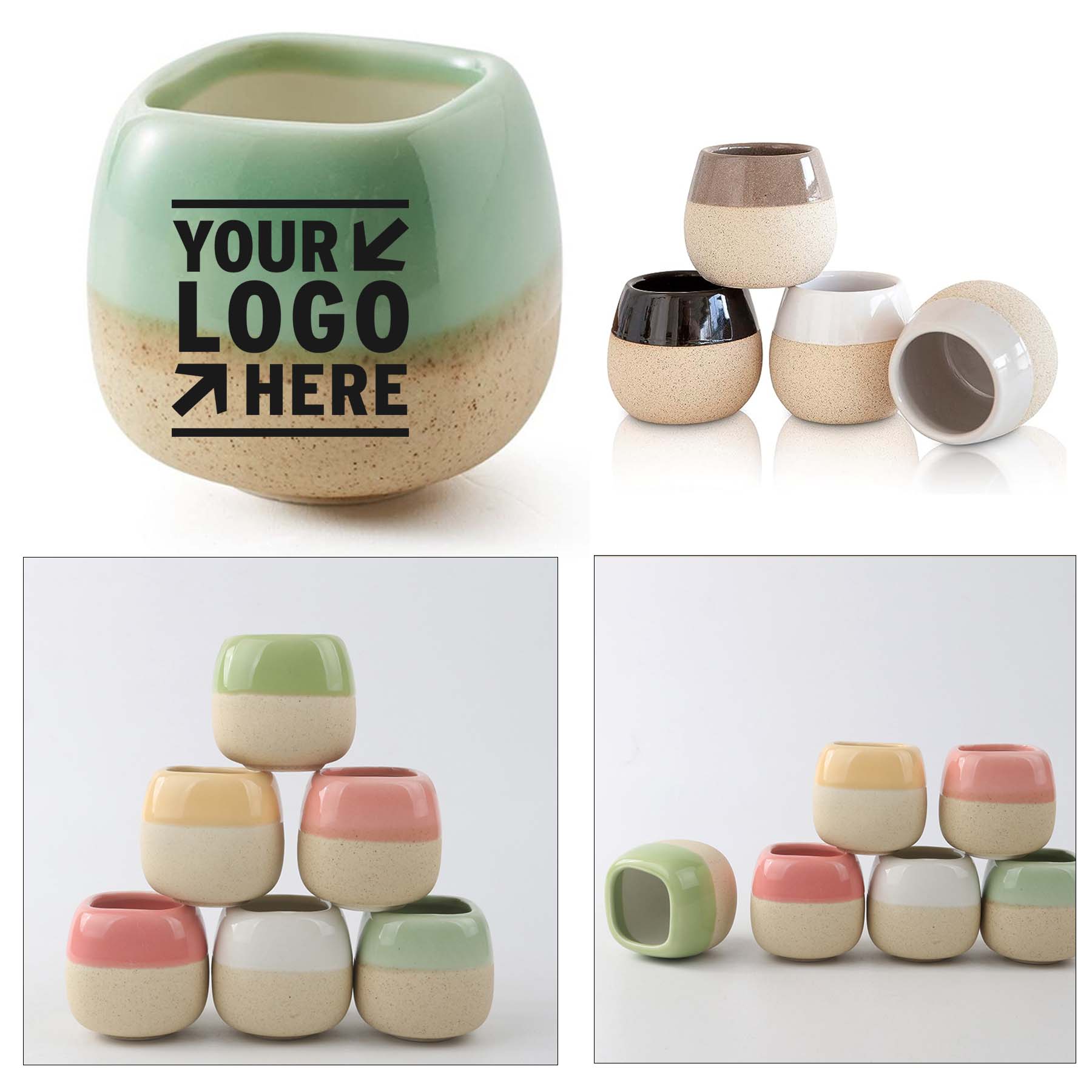 2.7OZ Ceramic Cup Home Office Cafe Espresso Coffee Mug