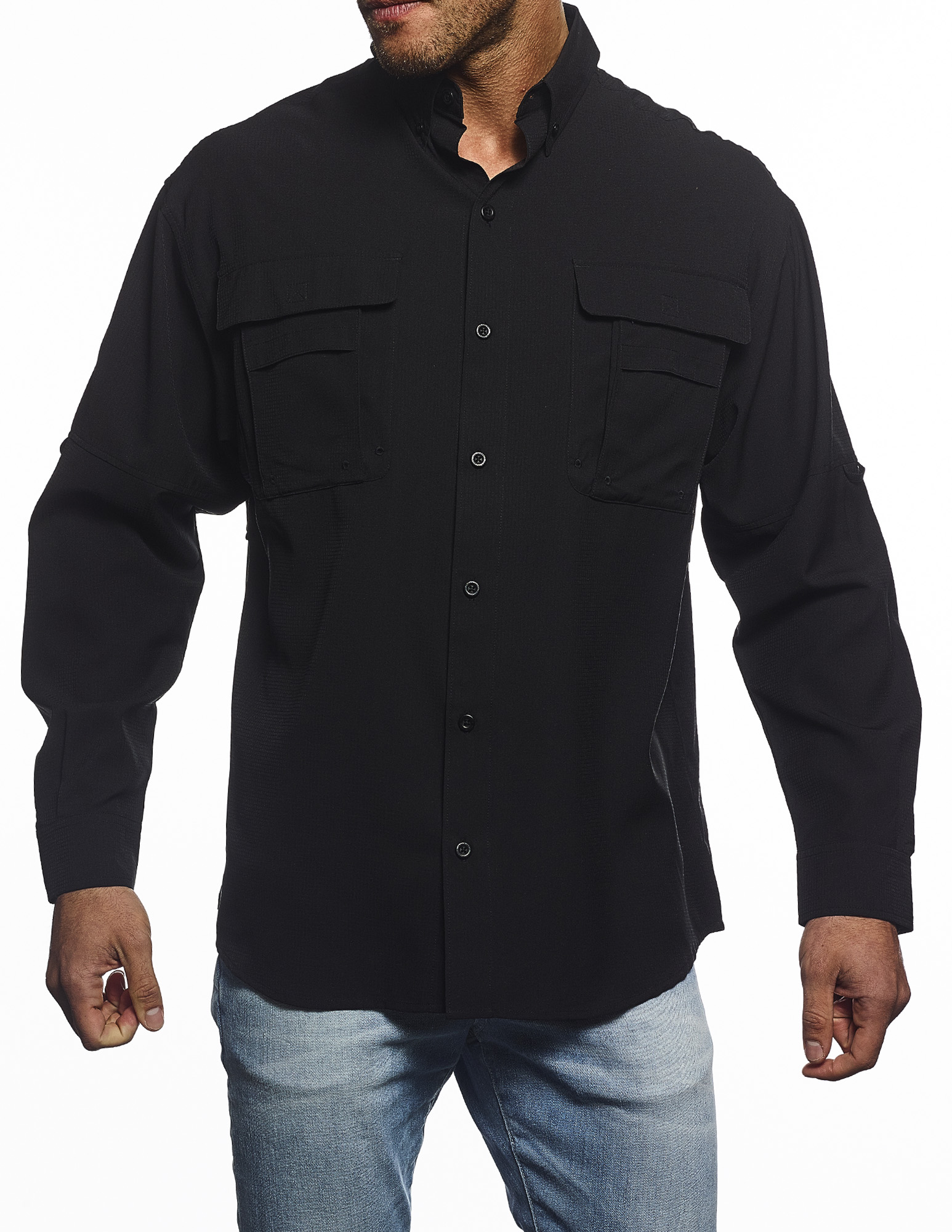 Men's Long Sleeve Fishing Shirt 48