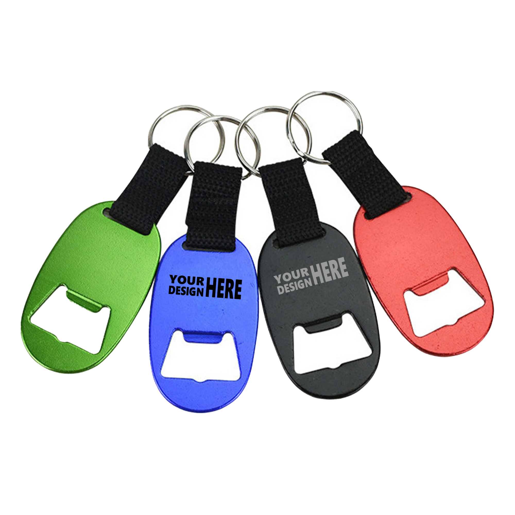 Aluminum Alloy Bottle Opener Keychain 1