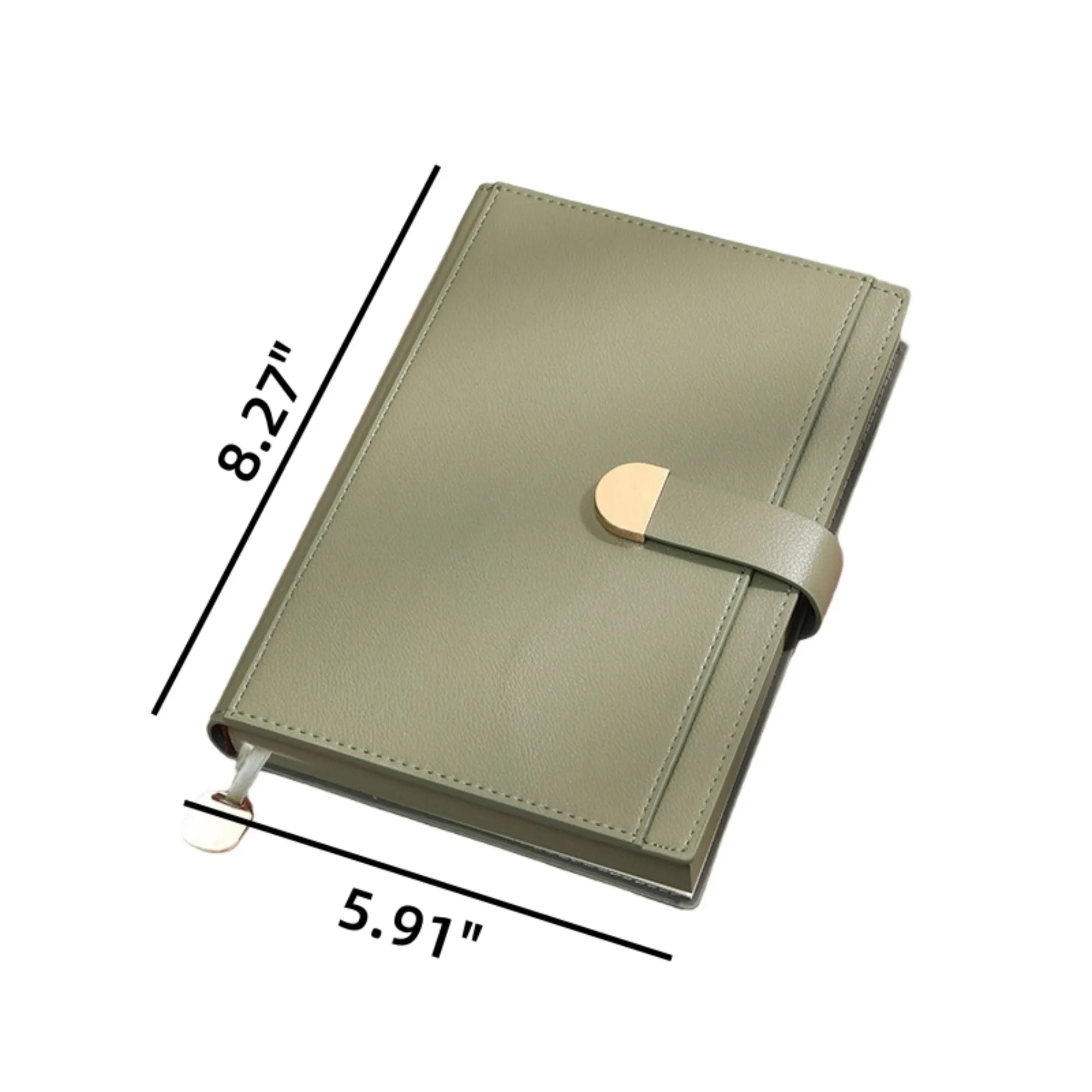 Deluxe Leather A5 Thick Notebook And Pen Gift Set 5