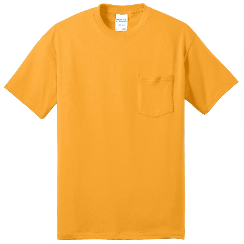 Port & Company Tall Core Blend Pocket Tee. 27