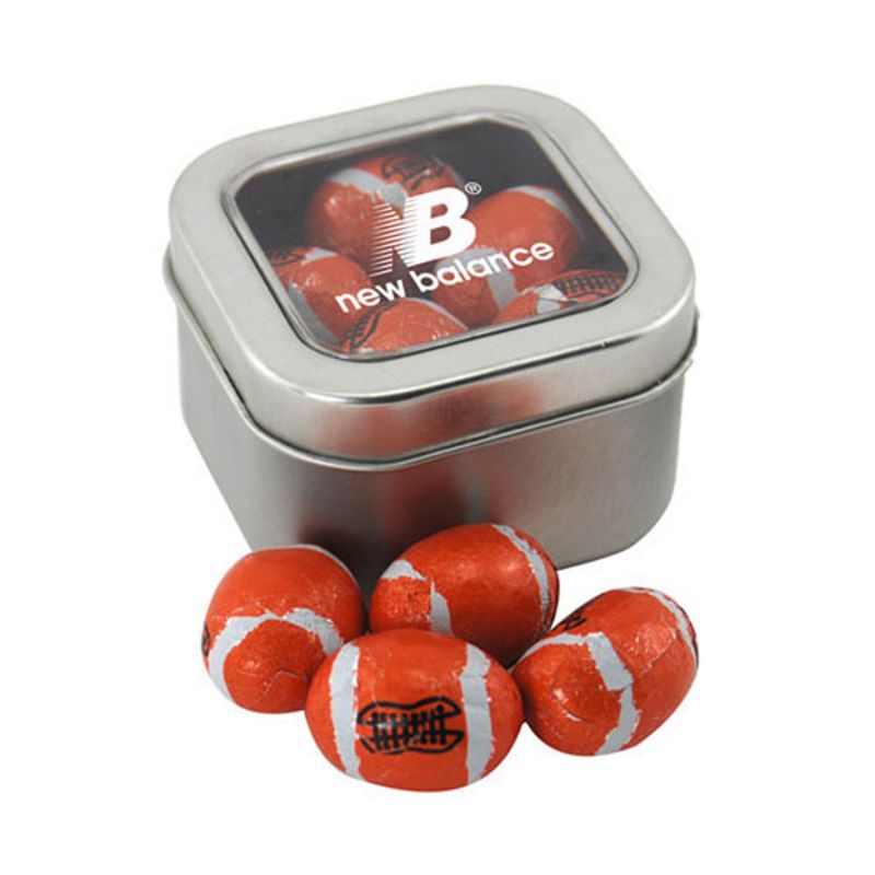 Window Tin with Chocolate Footballs 2