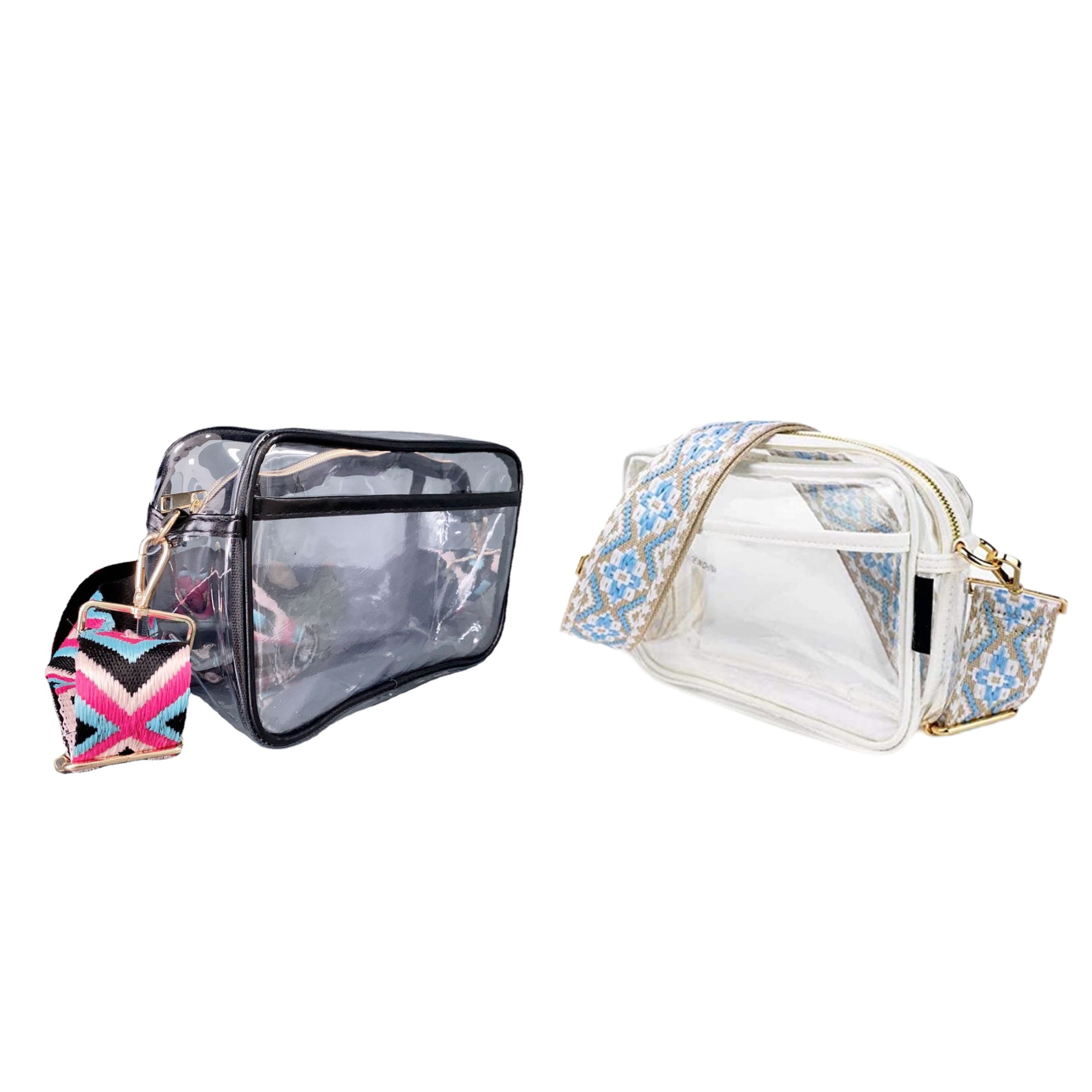 Clear Crossbody Purse Bag (direct import) 1