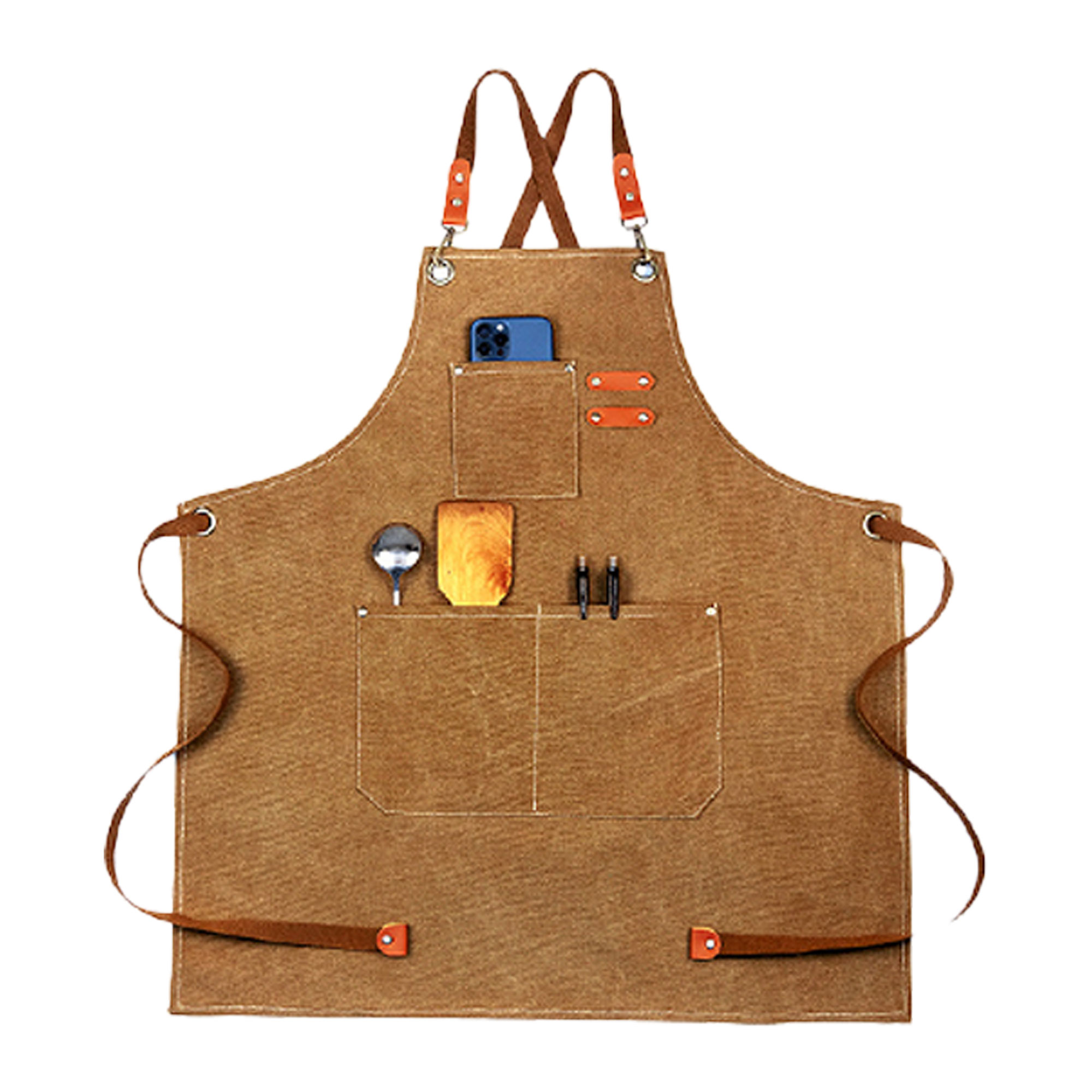 Canvas Cotton Cooking Aprons 4