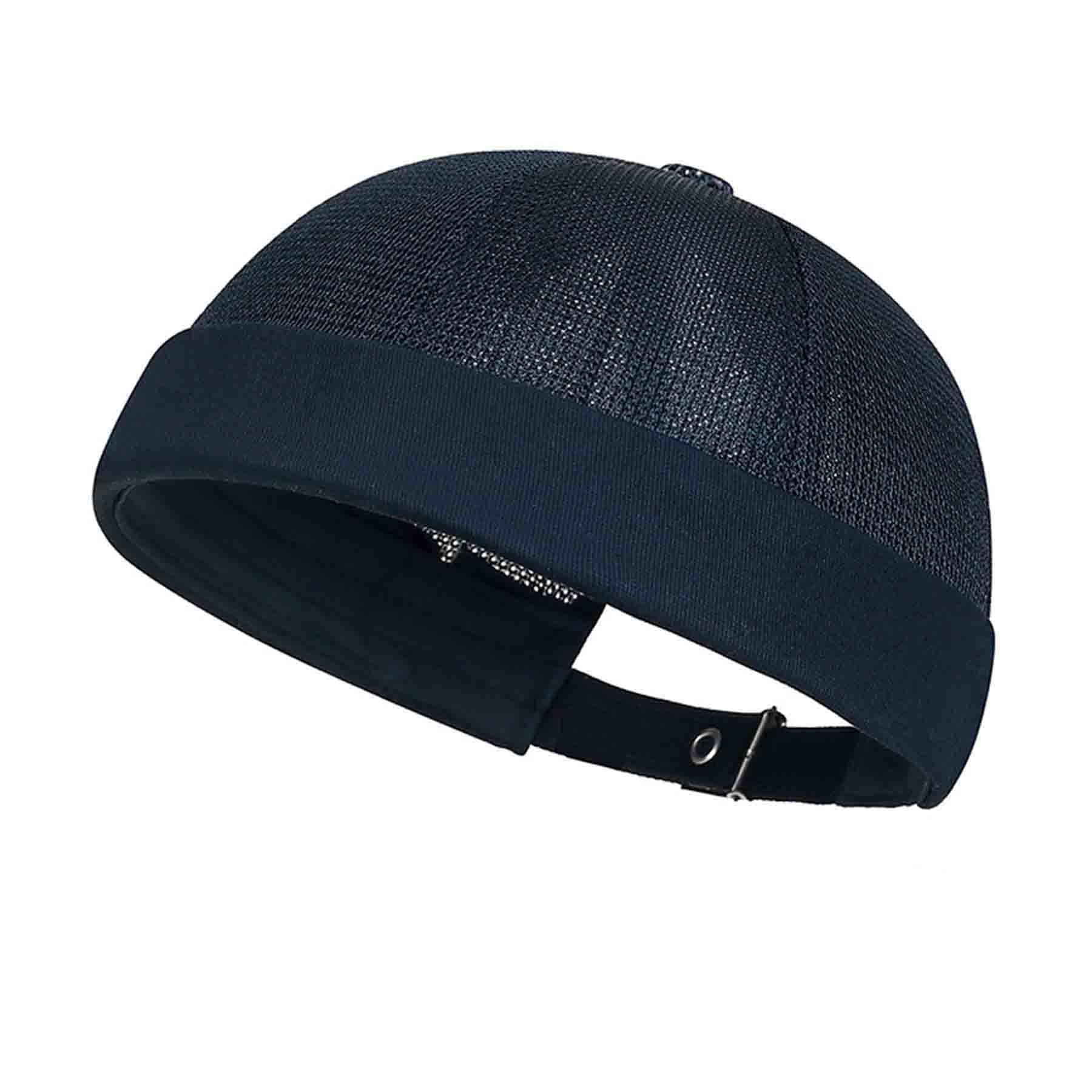 Summer Breathable Mesh Docker Brimless Skull Cap 5