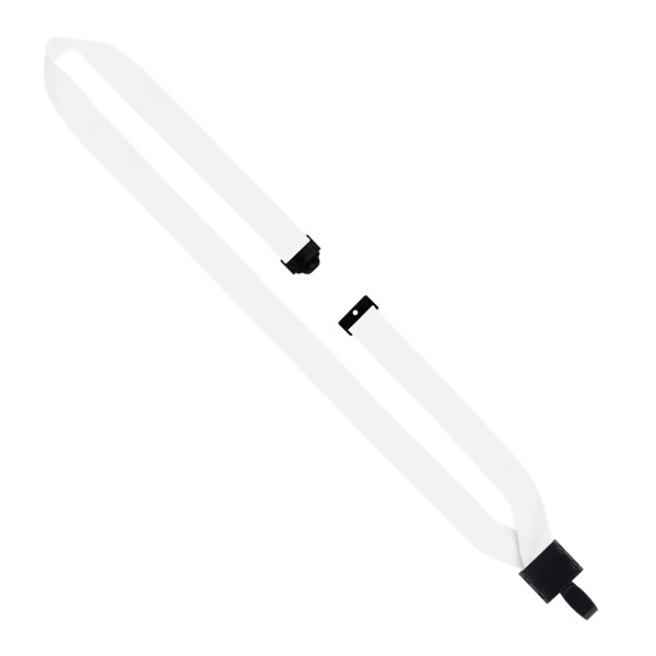 3/4" Polyester Lanyard with Non-Swivel Plastic Hook 177