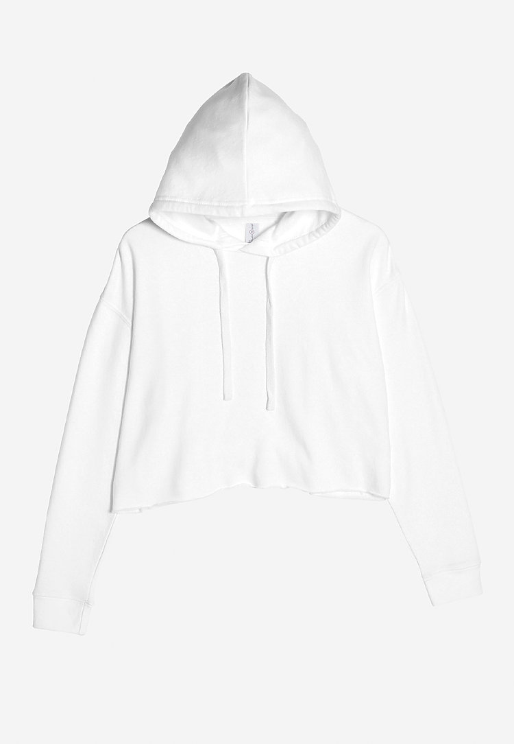 Crop Hoodie, custom hoodie or sweatshirt with logo imprint 3