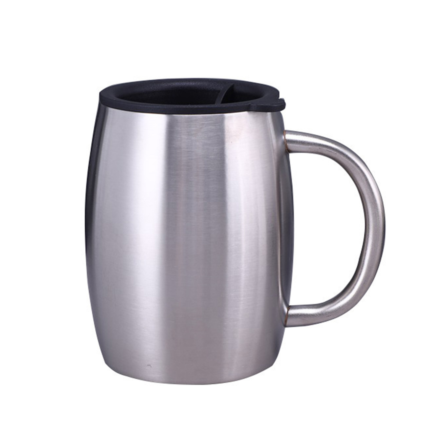 14oz Curved Double Wall Stainless Steel Insulated Mug 4