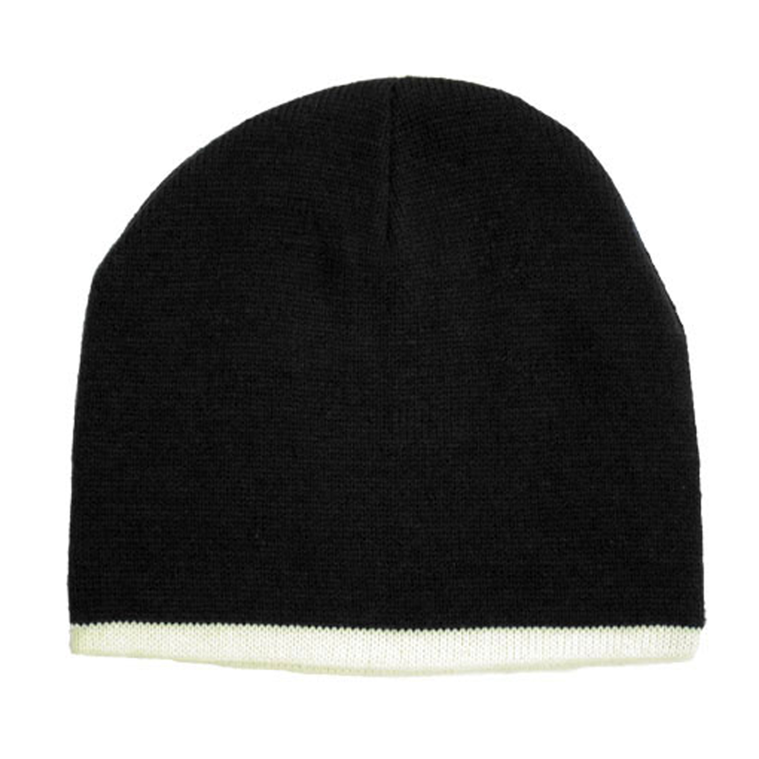 Knit Beanie w/ Woven Patch 8
