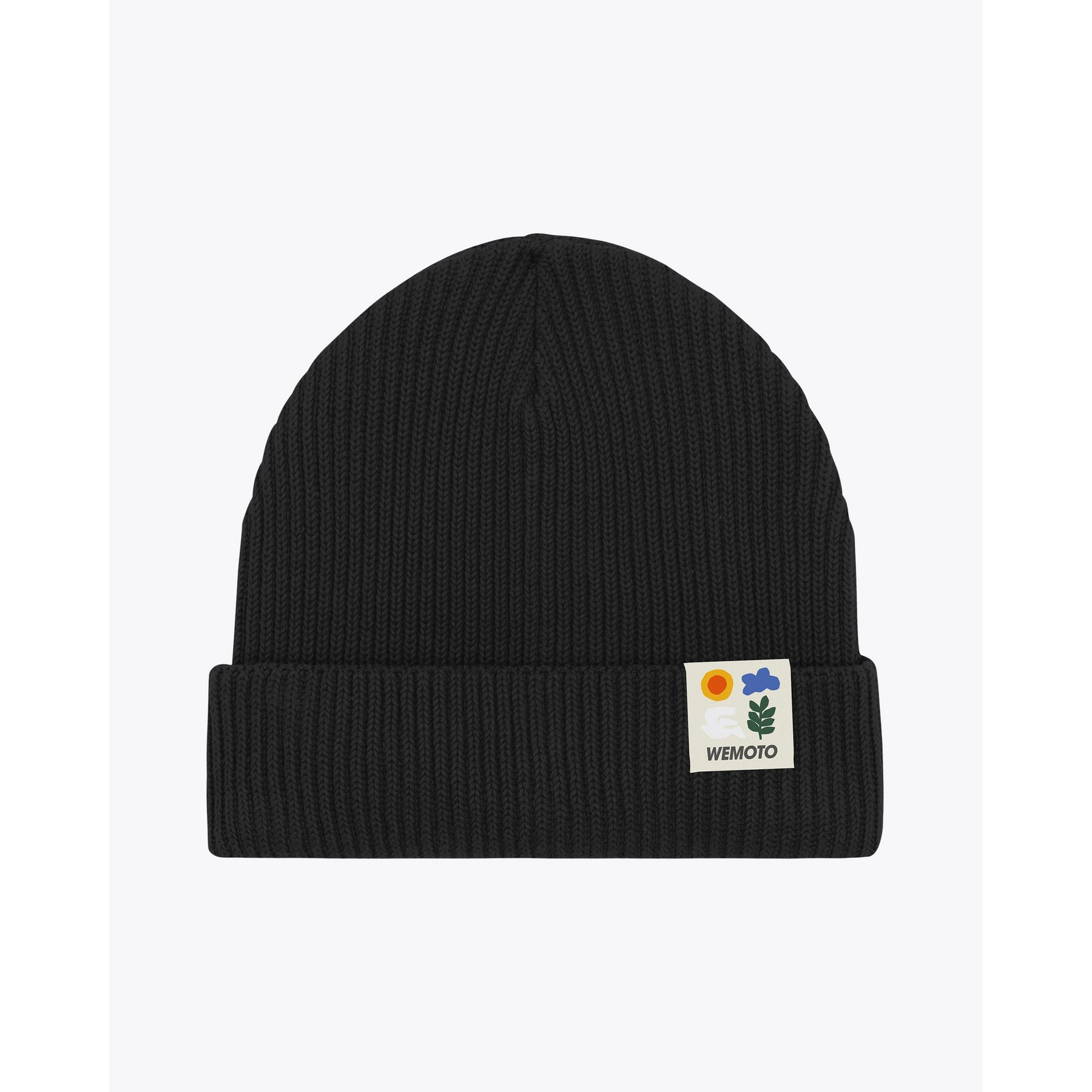 Ribbed Knit Cuff Beanie 2