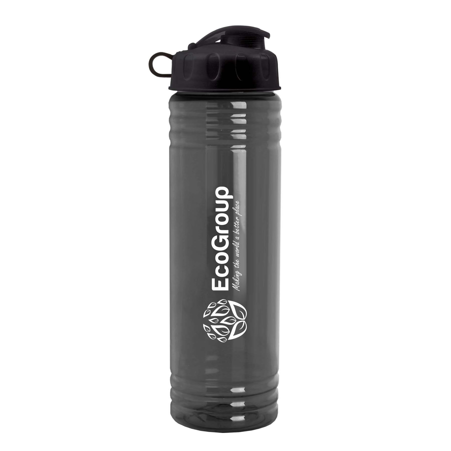 24 oz. Slim Fit UpCycle RPET Bottle with Flip 7