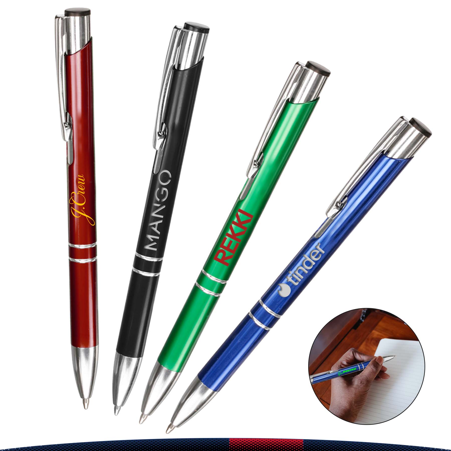 Mena Ballpoint Aluminum Pen 4