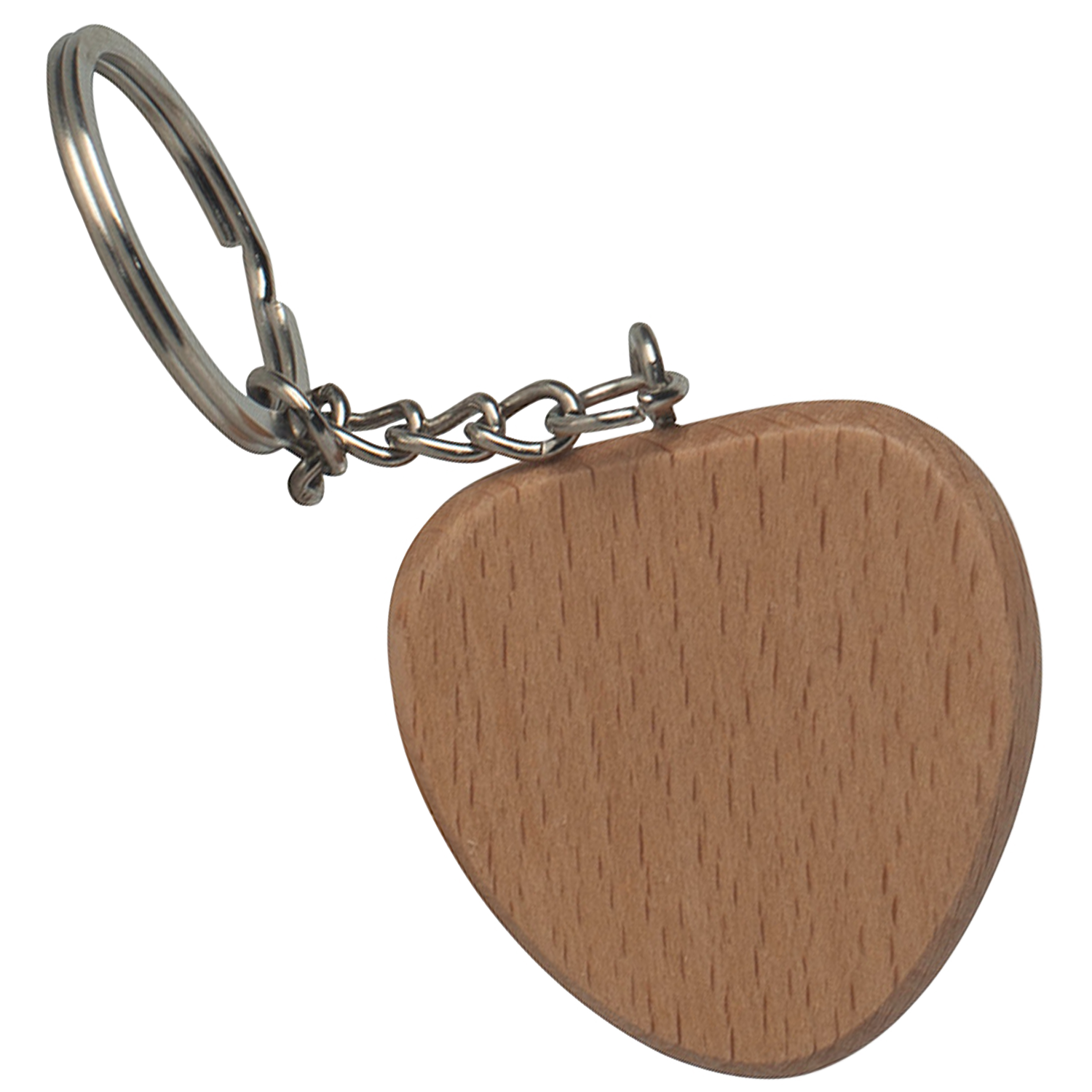 Heart Wood Keychain 2