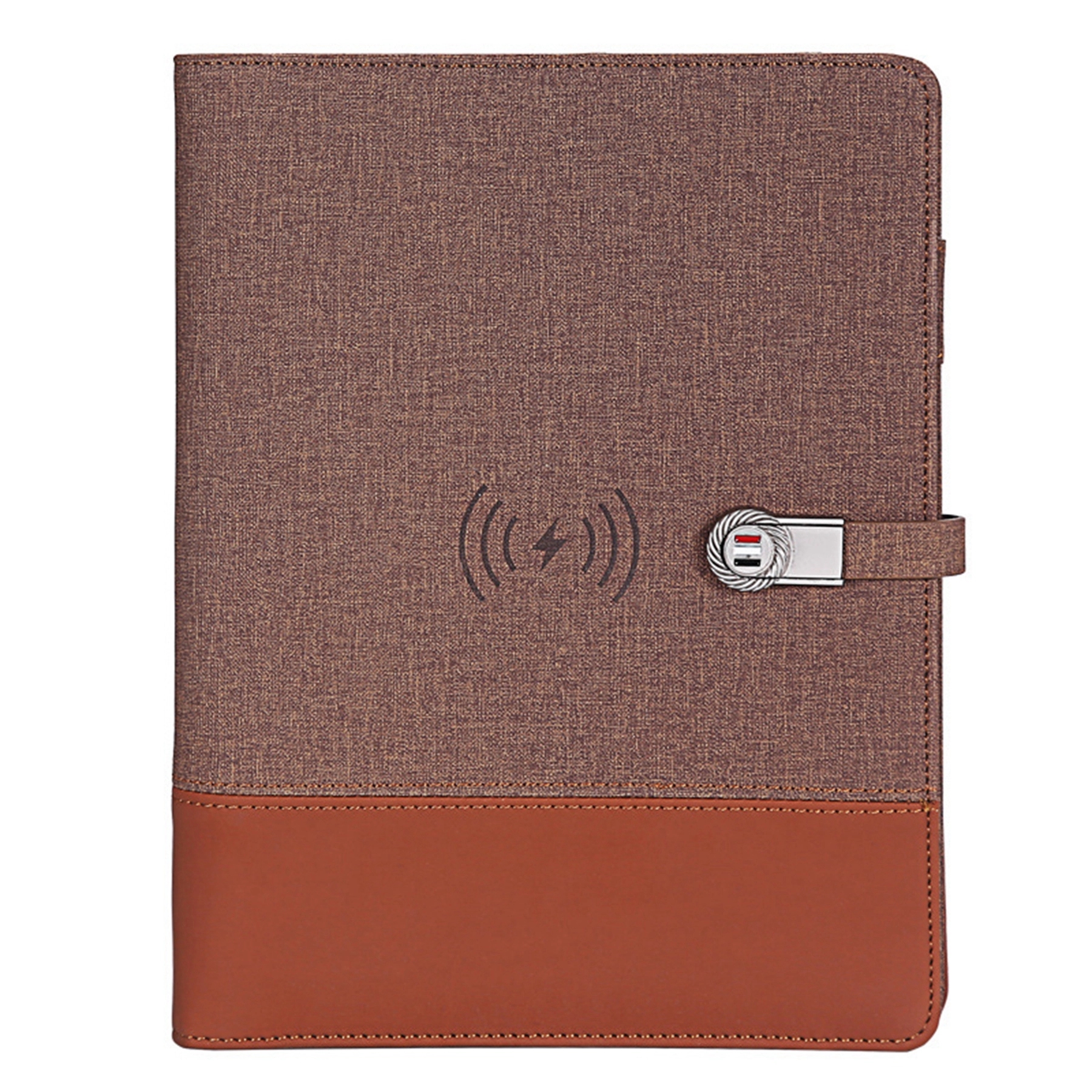 A5 Notebook with 8000 mAh Power Bank and Wireless Charger 8