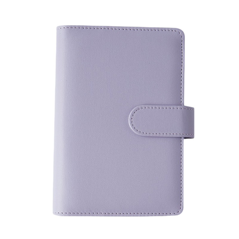 PU Leather A6 Business Travel Journal Diary Binder Notebook 24