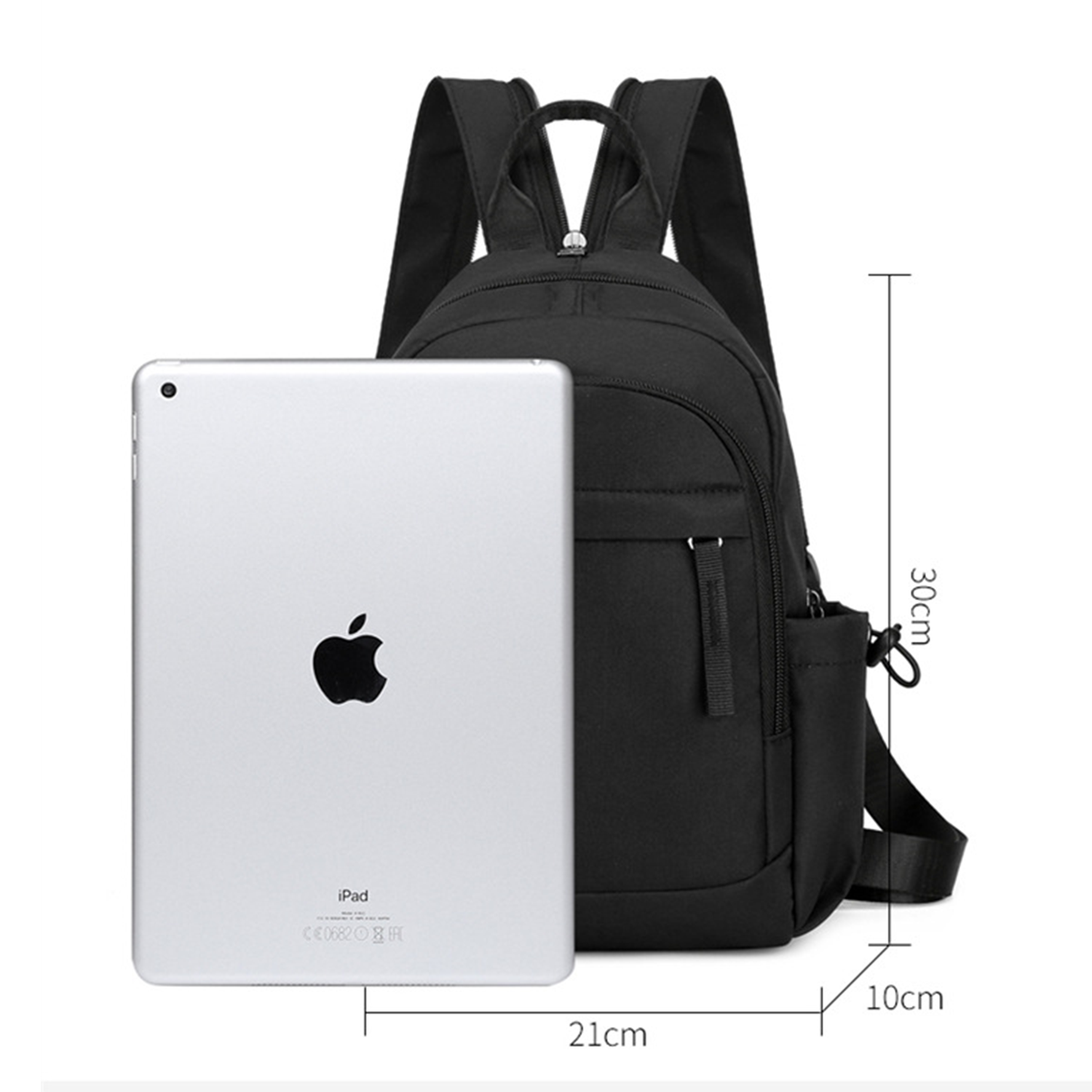Basic Black Backpack 2