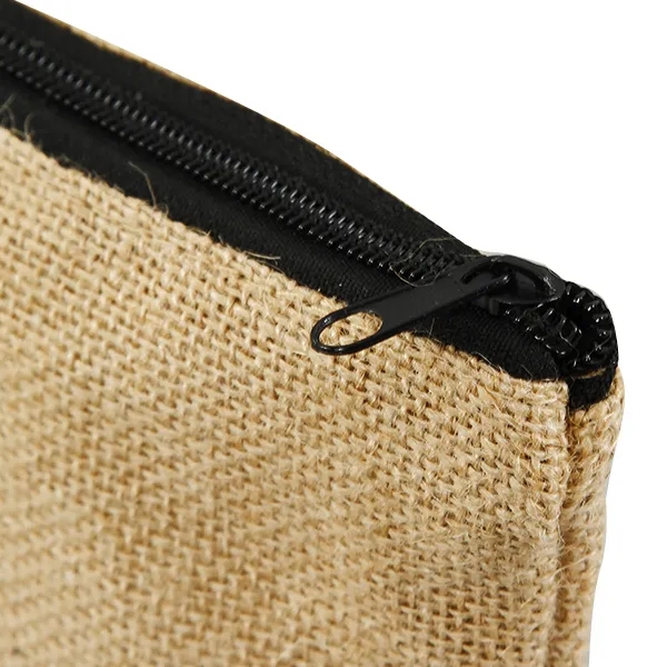 Eco-friendly Jute cosmetic bag 3
