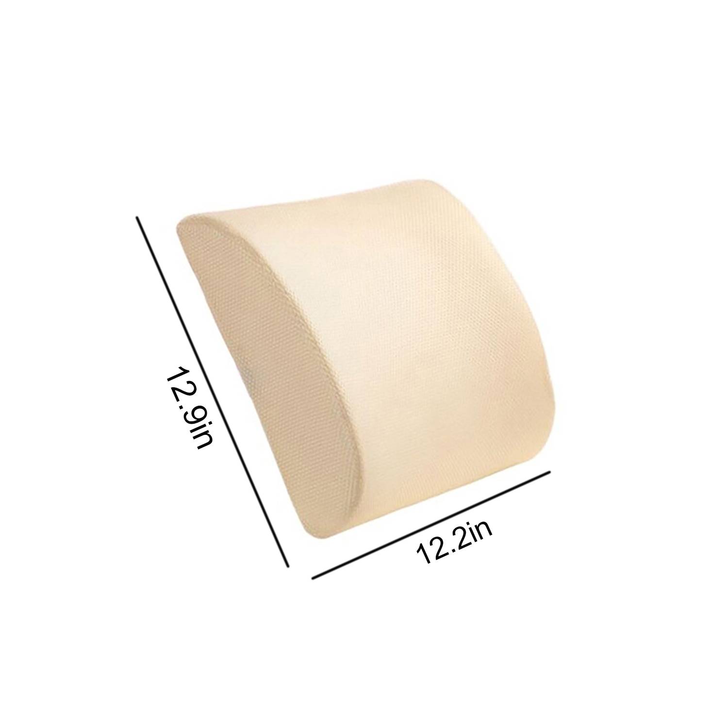 Memory Foam Lumbar Support Cushion for Office & Car Use 7