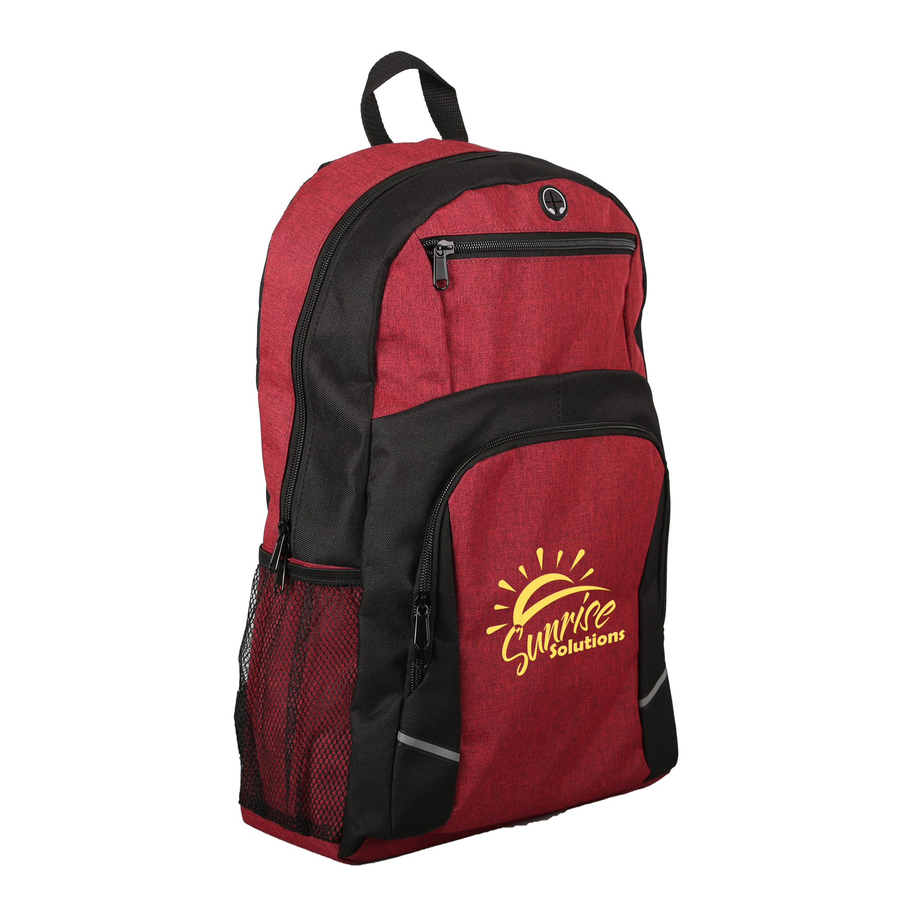 16" Stanford Heathered Laptop Computer Backpack 11
