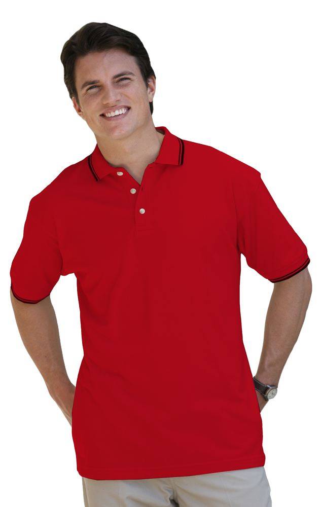 Men's Superblend Tipped Polo 5