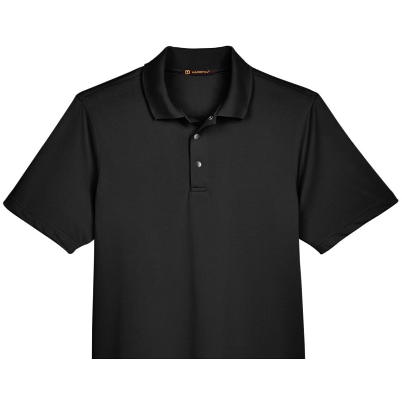 Harriton Men's Advantage Snag Protection Plus IL Snap Placket Polo 8