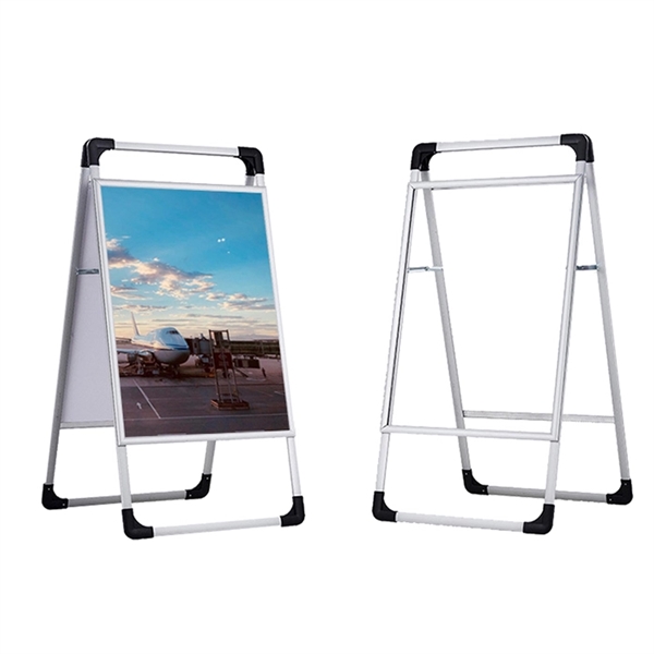 A-frame Aluminum Alloy Poster Display Board Stand