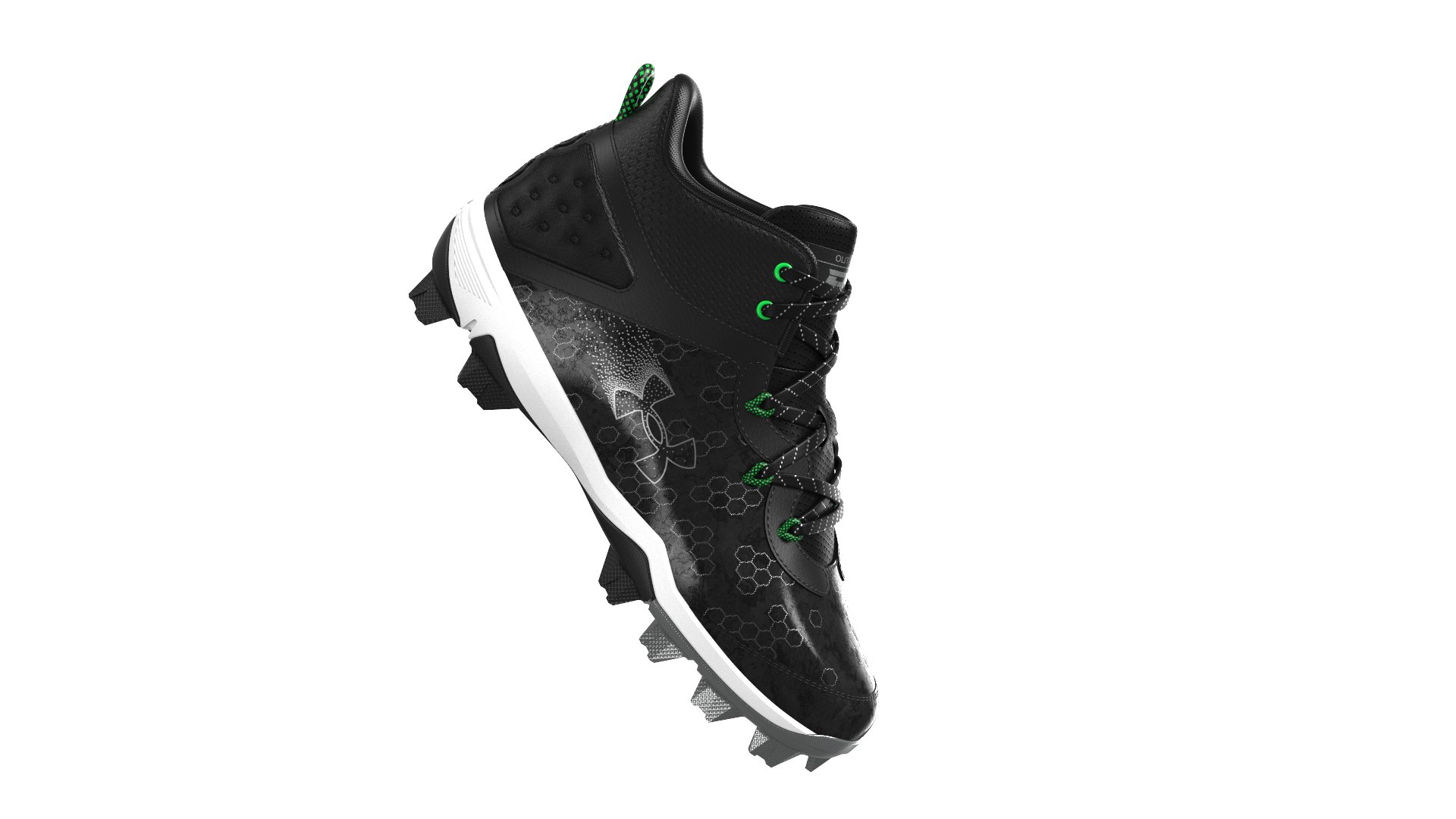 UA Harper 8 Mid RM Jr. Boys' Baseball Cleats 6