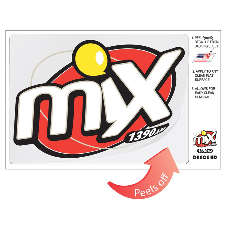 Full Color Self-Mailer with Kiss-cut Decal - Rectangle 2