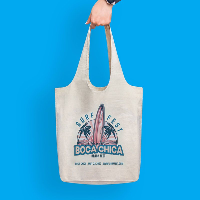 Custom Large Stow N Go Cotton Tote Bags, custom tote bag with logo imprint 12