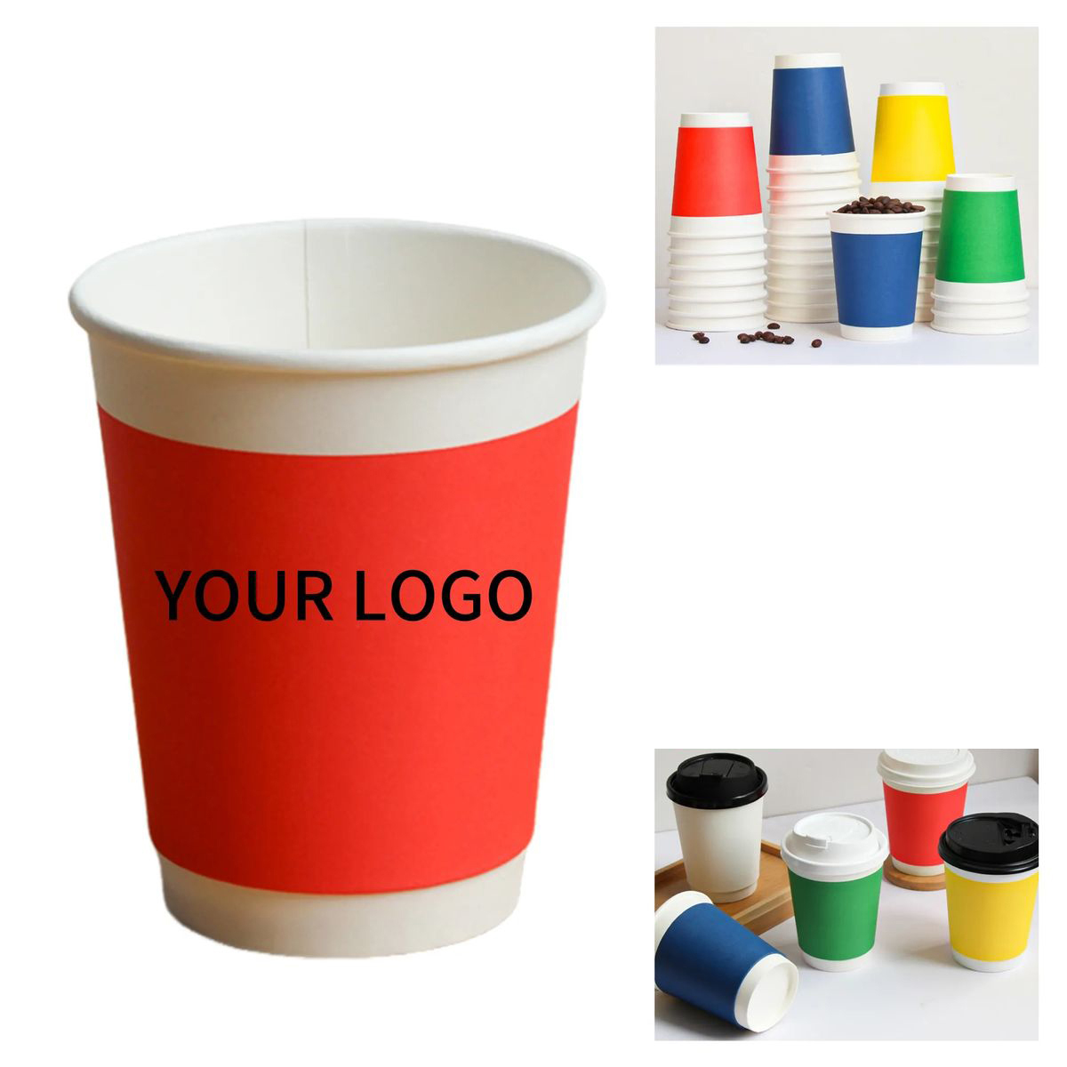 Sturdy Paper Cups for Hot or Cold Beverages 1
