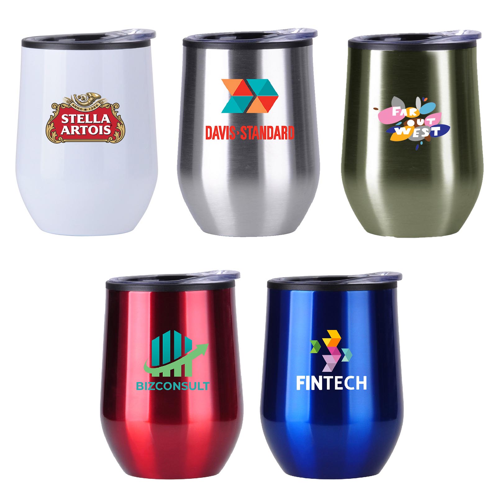 JORNIKOLOR 12 Oz. Stainless Steel Wine Cup