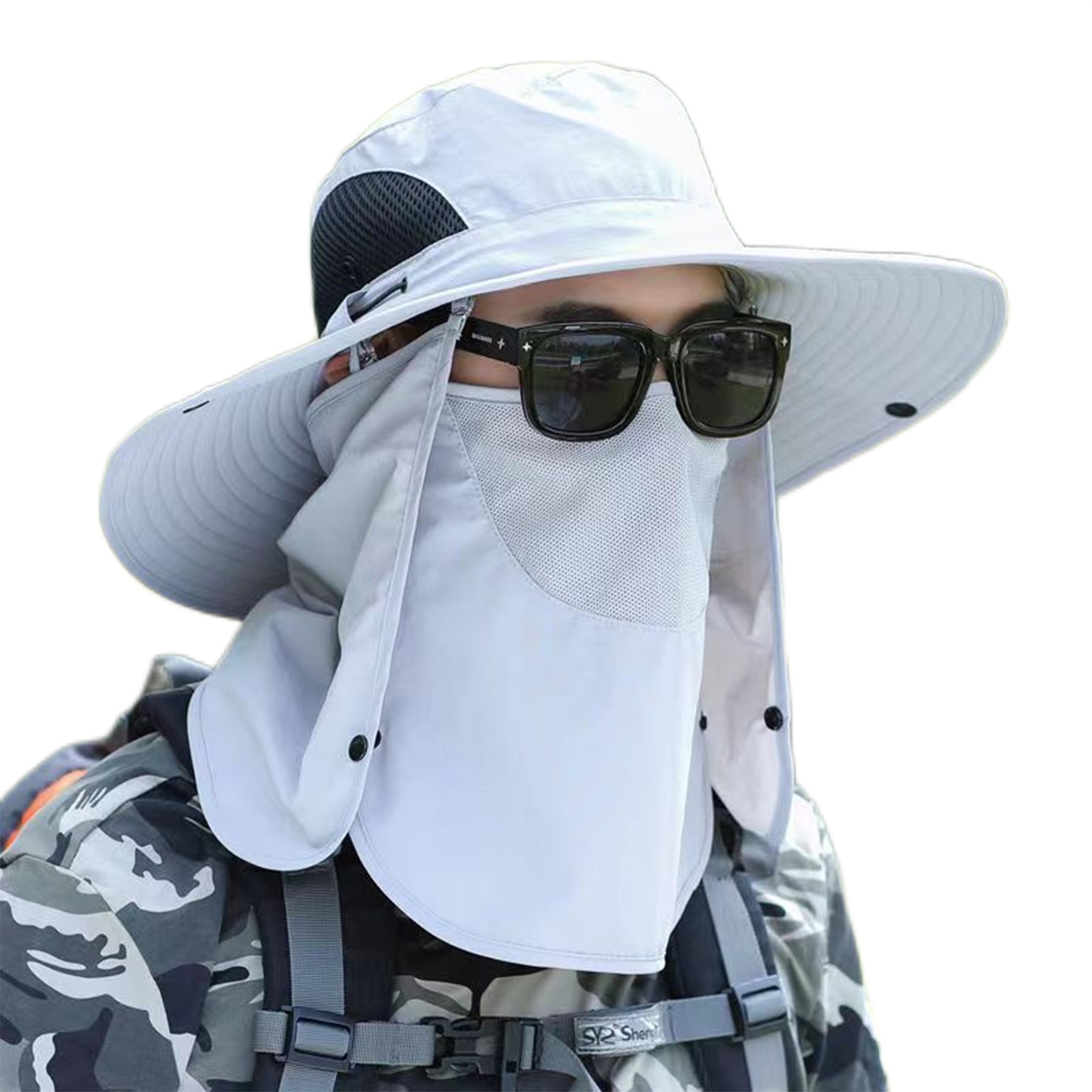 All-Round Sun Visor Fisherman Hat 3