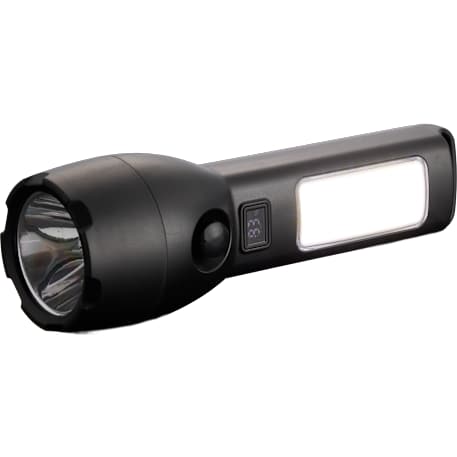 Solar Powered Rechargeable COB Flashlight 53
