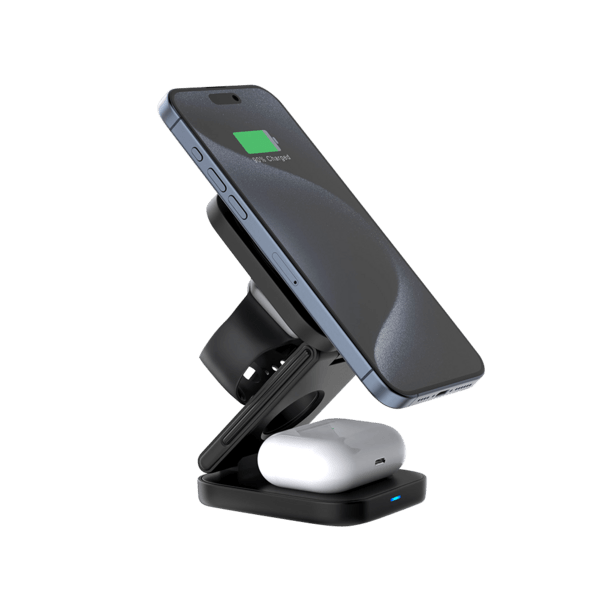 Rigel Imported Foldable Magnetic 15W Wireless Charger 15