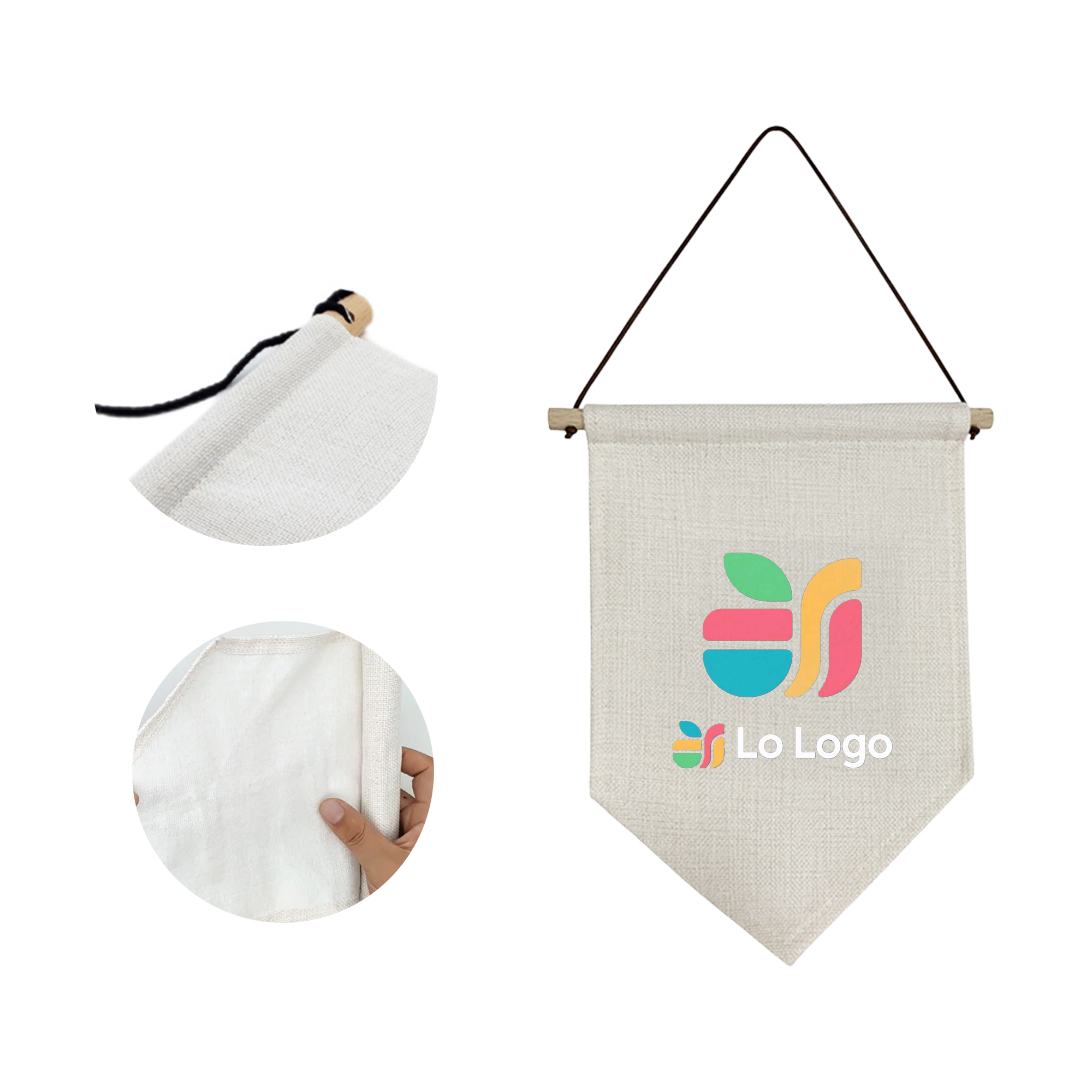 Blank Wall Fabric Banner 2