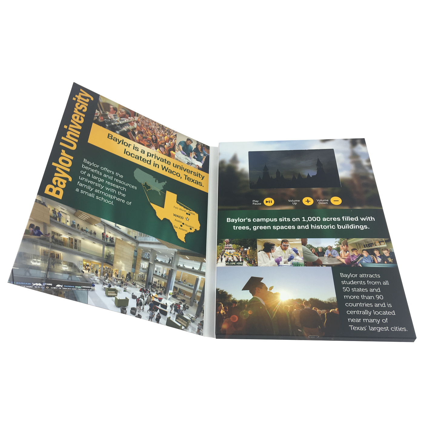 VidU 4.0" HD High Definition Video Mailer And Brochure With Full Color Printing 12