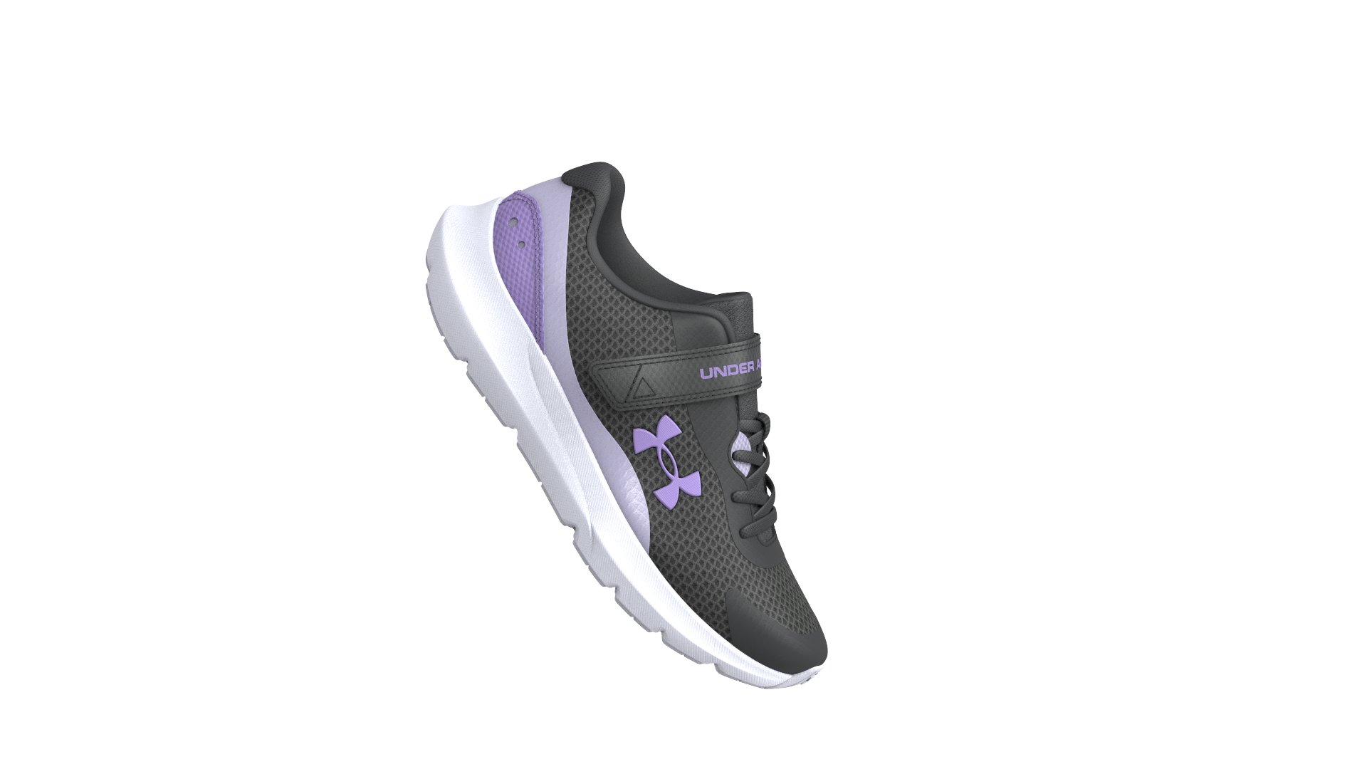 UA Surge 3 AC Girls' Pre-School Running Shoes 10