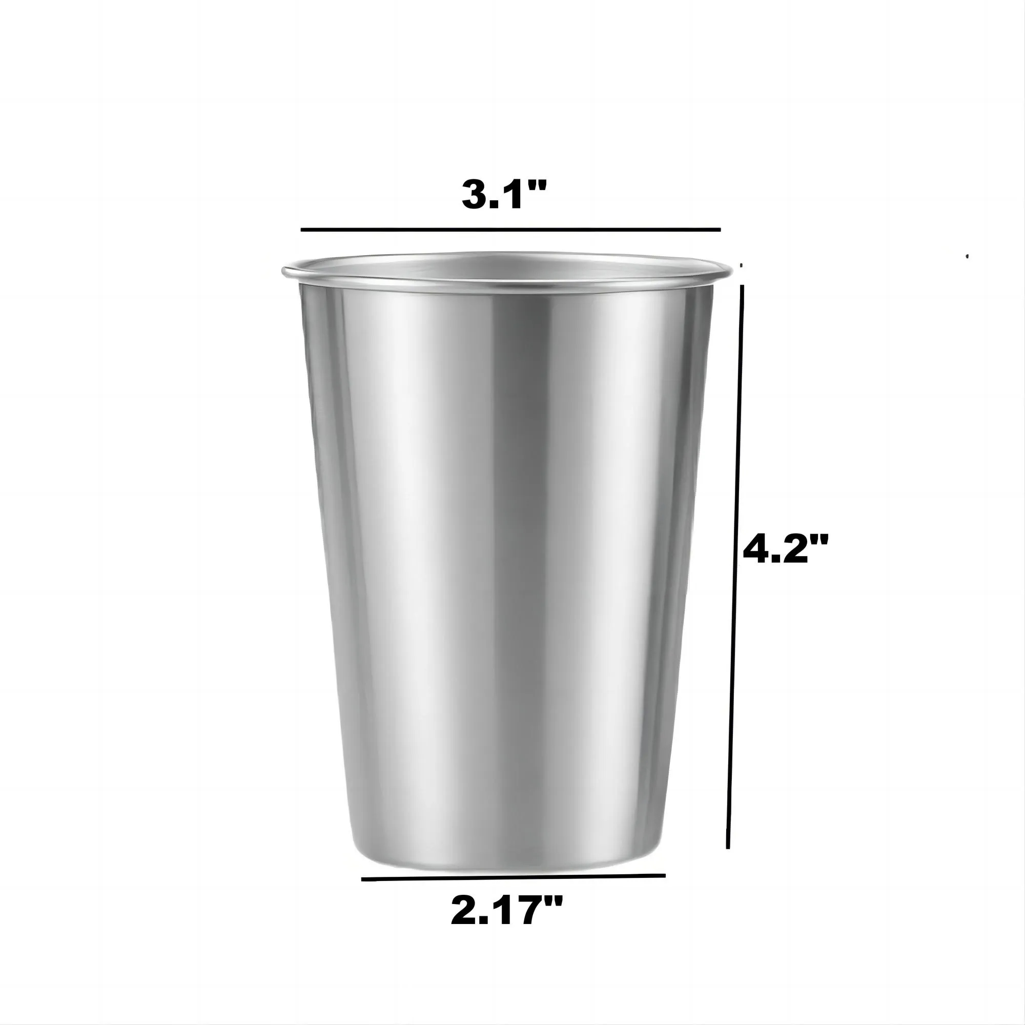 12 Oz Stainless Steel Cup for Kids or Adults 2